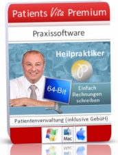 Praxissoftware Patients Vita Pro - im Heilpraktiker-Shop.com